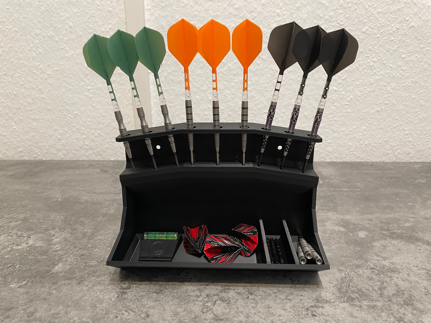 Wandhalterung / Dart Ständer mit Ablage