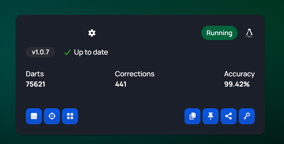Autoscoring Dart Setup für Autodarts